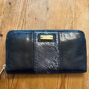 Badgley & Mischka leather wallet
